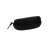 Black zippered case for sunglasses