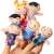 6 piece finger puppet set - family, finger puppets for kids