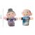 Kruzzel Family Finger Puppets - Grandparents Dimensions