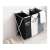 Three-compartment Freestanding Laundry Basket 135l 102118063