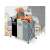 Three-compartment Freestanding Laundry Basket 135l 102118063