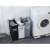 Three-compartment Freestanding Laundry Basket 135l 102118063