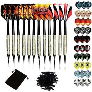 Prémium Acéldarts Szett - 12 db, 100 Hegy, 42 Toll