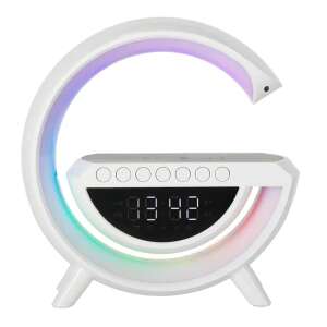 LED-Lampe RGB-Induktionsladegerät Radiowecker Uhr