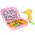 Ikonka Unicorn Mosaic Drill Set open suitcase, creative toy parts
