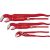 Rothenberger Pipe Wrench Set - 3 pieces (1", 1 1/4", 1 1/2")