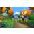 Ring Fit Adventure játékmenet képernyőkép a Nintendo Switch-hez, egy karaktert mutat, aki fut egy fantáziavilágban