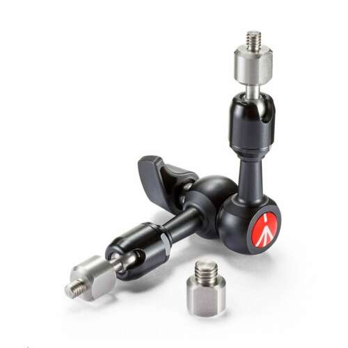 Manfrotto 244MICRO cserélhető csatlakozós kar 1/4'' csatlakozóval és 3/8'' adapterrel