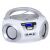 Trevi CMP 544BT tragbare weiße Bluetooth/FM/USB/AUX/CD-Boombox 102119979