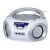 Trevi CMP 544BT tragbare weiße Bluetooth/FM/USB/AUX/CD-Boombox 102119979