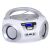 Trevi CMP 544BT tragbare weiße Bluetooth/FM/USB/AUX/CD-Boombox 102119979