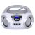 Trevi CMP 544BT tragbare weiße Bluetooth/FM/USB/AUX/CD-Boombox 102119979