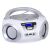 Trevi CMP 544BT tragbare weiße Bluetooth/FM/USB/AUX/CD-Boombox 102119979