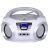 Trevi CMP 544BT tragbare weiße Bluetooth/FM/USB/AUX/CD-Boombox 102119979
