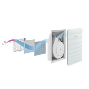 Laica HI5000W légtisztító robbantott ábrája a szűrőrétegeket mutatja - Baba egészség