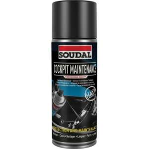 Soudal Pilótafülke Karbantartó Spray, 400ml, Professzionális Minőség, Védelem és Karbantartás, Autóbelső Tisztító - Soudal