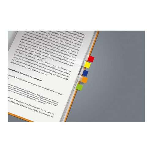 SIGEL "Clear Mini" 20x50 mm Kunststoff-Markierungsetiketten in verschiedenen Farben (7x40 Blatt)