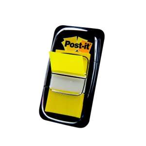 3M Postit 25x43,2 mm műanyag sárga jelölőcímke (50 lap) 58312182 