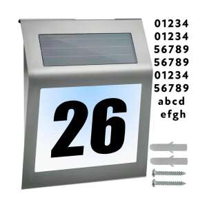 Solárny domový štítok s číslom 26, Izoxis 24357 - Čísla domov