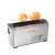 Gastroback G 42398 Design Pro 4-Scheiben-Toaster, Edelstahl, mit Brottoasten