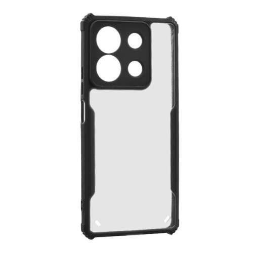 OTT! Transparent Camshield fekete telefontok Xiaomi Redmi Note 13 5G készülékhez, kameravédelemmel - OTT!