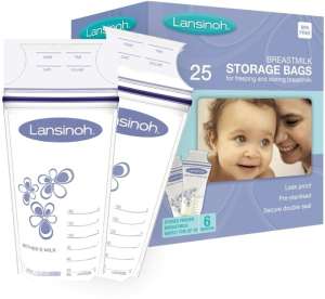 Lansinoh anyatej Tároló Zacskó 25db