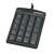 Manhattan Ultra Slim schwarzes numerisches Tastatur, 19 Tasten, USB-Anschluss, Windows-kompatibel