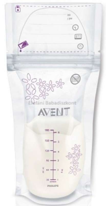 Philips AVENT SCF603/25 anyatejtároló tasak 180ml (25db / csomag)