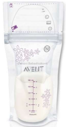 Philips AVENT SCF603/25 anyatejtároló tasak 180ml (25db / csomag)