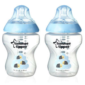 Tommee Tippee Closer to Nature 260ml cumisüveg, 2 darabos, méh mintával - Tommee Tippee