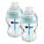 Tommee Tippee Closer to Nature Advanced Anti-Colic Babyflaschen, 2er Pack, 260ml, türkis