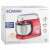 Bomann KM 6009 CB 5 l, 1000 W red and silver stand mixer packaging