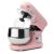 Clatronic KM 3711 pink stand mixer with whisk attachment