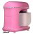 Bomann KM 6030 pink stand mixer side view