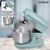 Bomann KM 6030 mint green stand mixer with splash guard