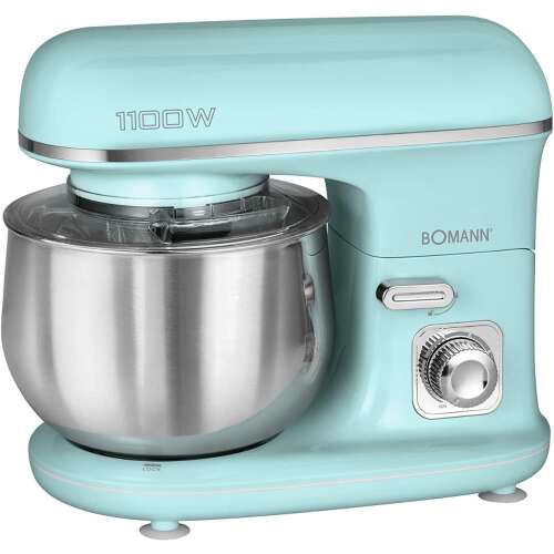 Bomann KM 6030 5l, 1100W Kitchen Robot, Mint Green