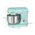 Bomann KM 6030 5l, 1100W Kitchen Robot, Mint Green, Dimensions