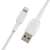 Kábel USB na Lightning Belkin CAA002BT1MWH Biela 1 m 140108664