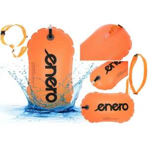 enero felfújható biztonsági úszóbója 47,5x29,5cm, narancssárga, övvel, úszáshoz - Mentőmellény