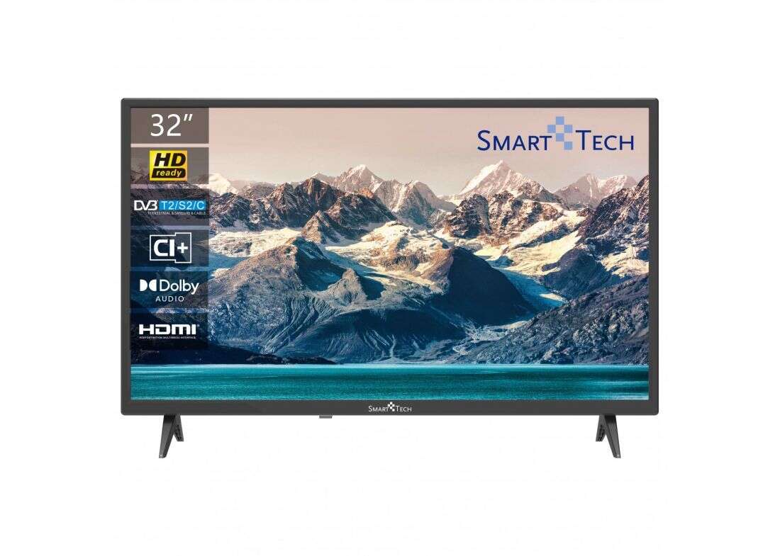 Smattech smarttech 32hn10t2  32” t2 hd led tv