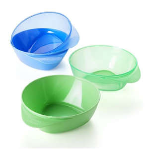 Tommee Tippee Explora Easy Scoop Etetőtálka - 4db #kék-zöld 30256395 Gyerek tányérok, evőeszközök, étkészletek - Műanyag
