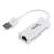 Gembird NIC-U2-02 USB 2.0 zu Ethernet LAN Adapter, weiß