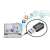 Edimax EW-7811UTC AC600 vezeték nélküli kettős sávos mini USB adapter csatlakoztatva egy laptophoz, különböző online tevékenységeket mutatva