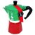 Bialetti Moka Express 1-Cup Stovetop Espresso Maker - Green and Red