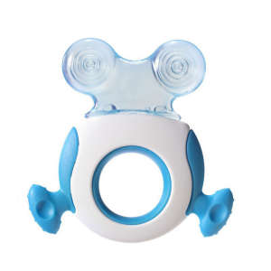 Tommee Tippee Closer to Nature Easy Reach Rágóka 2. fázis, kék, baba rágóka, fogzási játék - Tommee Tippee