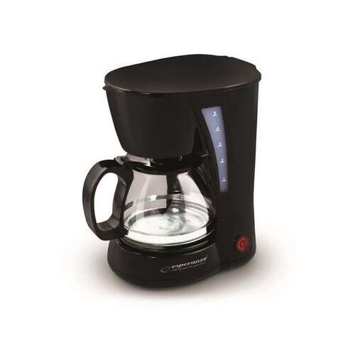 Aparat de cafea cu filtru Esperanza EKC006, negru, capacitate 0,6L