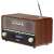 Denver DAB-36 Digital Radio, Black, Retro Design, Stereo Sound, FM and DAB+ Reception