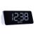 Camry CR 1156 PLL AM/FM, LED White-Black Radio Alarm Clock 133534664