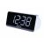 Camry CR 1156 PLL AM/FM, LED White-Black Radio Alarm Clock 133534664