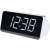 Camry CR 1156 PLL AM/FM radio alarm clock with white LED display